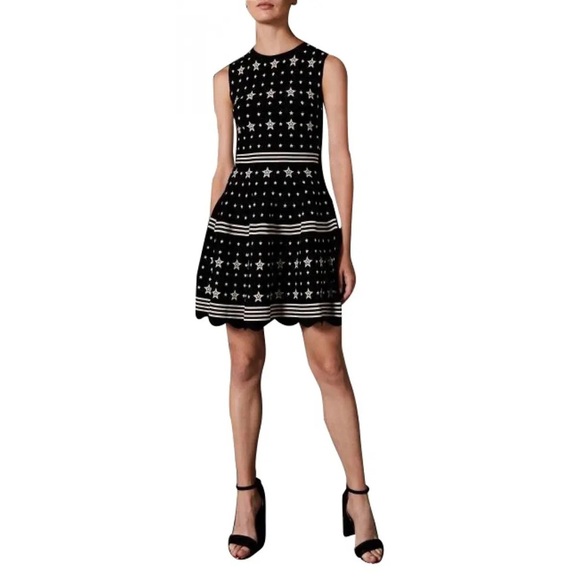Ted Baker London Printed Mini Dress - Picture 1 of 8